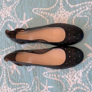 Nine West Black Flats NWT!